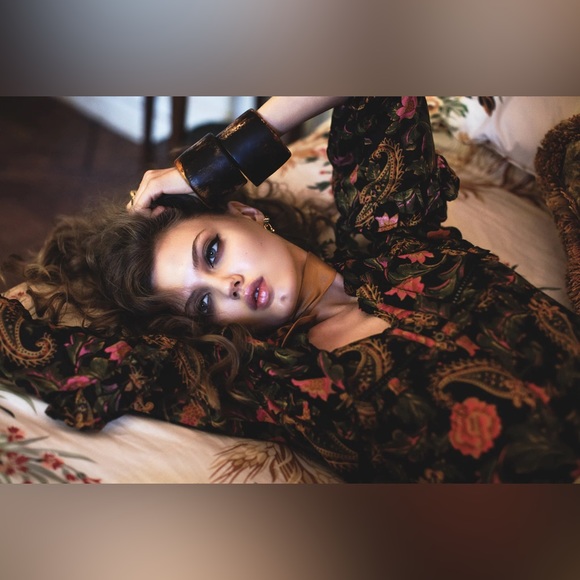 Spell Etienne noir top and pant set both size S - Picture 13 of 14